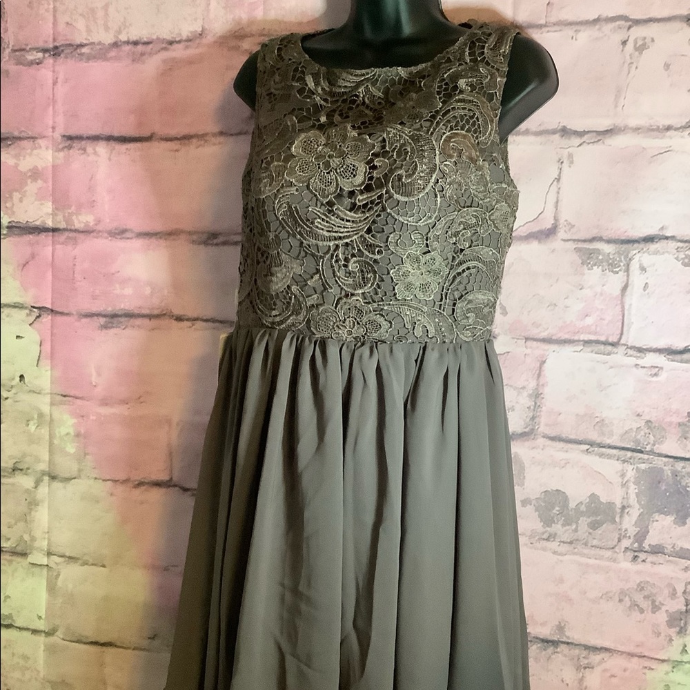 Dressstore gray dress. Sz 6.